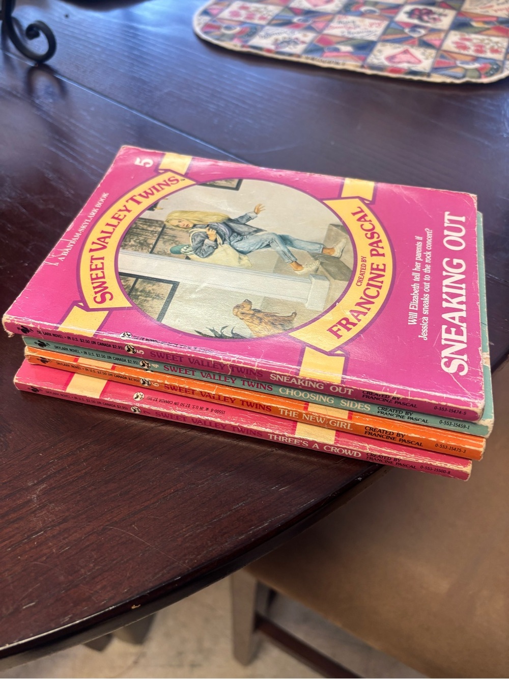 4 Vintage Sweet Valley Twins Paperback young adult reading books